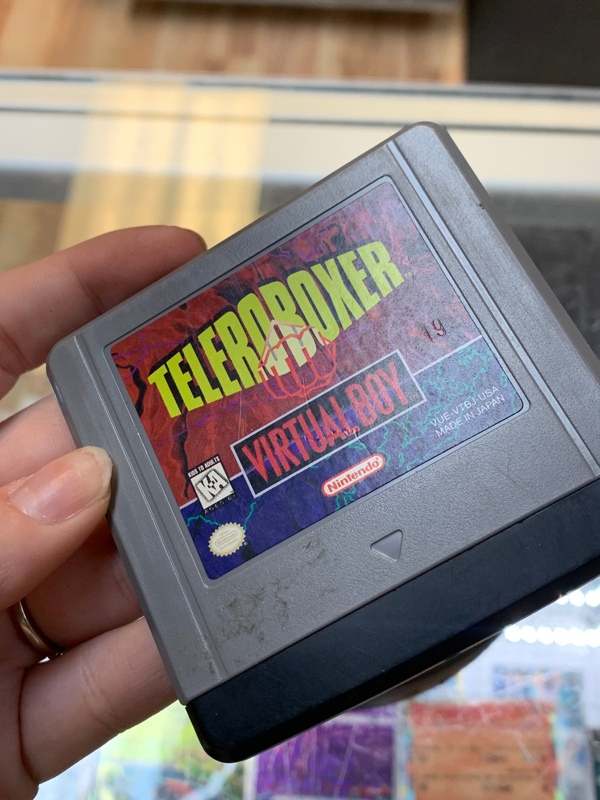 Teleroboxer (Nintendo Virtual Boy, Video Games) ** TESTED** product image 4, provided for visual reference and product