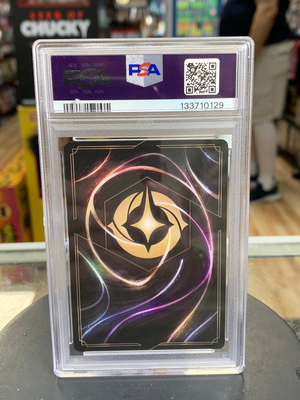 Tamatoa Enchanted 219/204 (Disney Lorcana, Ravensburger) **PSA 9** product image 4, provided for visual reference and