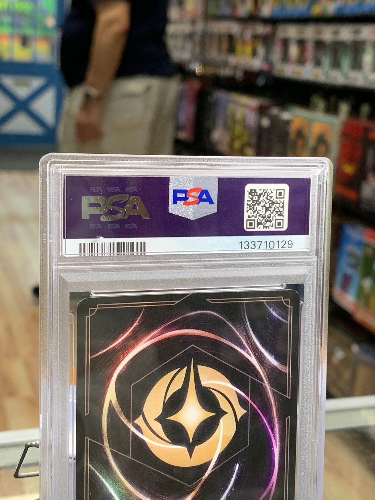 Tamatoa Enchanted 219/204 (Disney Lorcana, Ravensburger) **PSA 9** product image 5, provided for visual reference and
