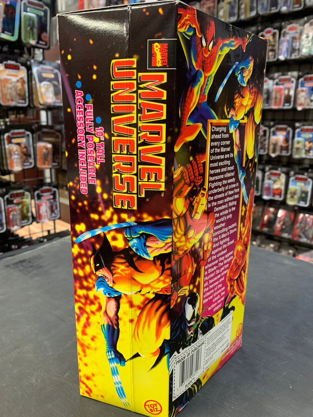 Blade 10" Deluxe (Vintage Marvel Universe, Toybiz) product image 5, provided for visual reference and product detail review