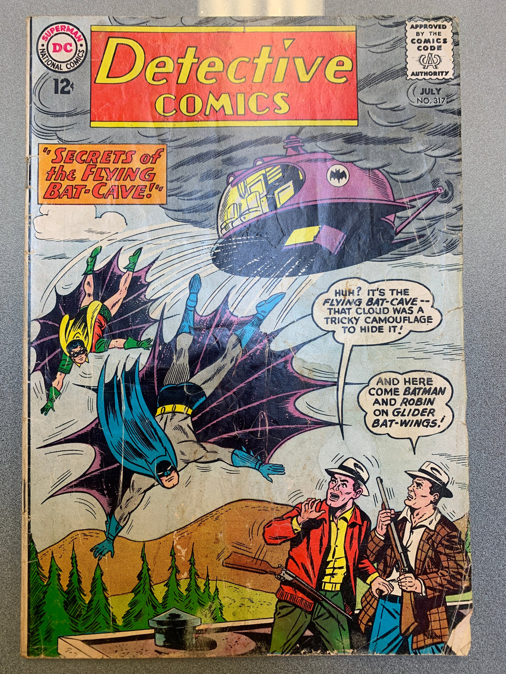 Secrets Of The Flying Bat-Cave! #317 (DC Comics, Detective Comics) product image 1, provided for visual reference and