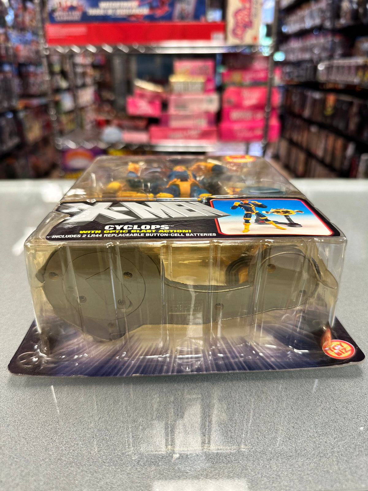 Cyclops Optic Blast 2409 (Vintage Marvel X-Men, Toybiz) Sealed product image 4, provided for visual reference and product
