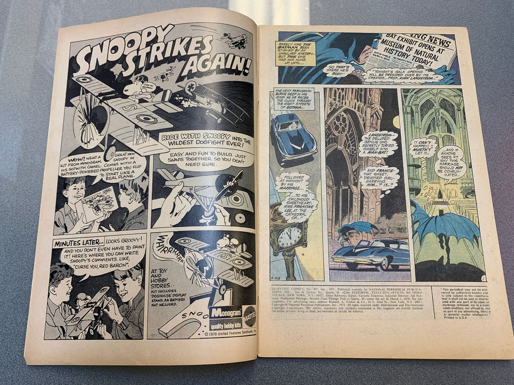 The Bride Of Man-Bat! #407 (DC Comics, Detective Comics) product image 11, provided for visual reference and product detail
