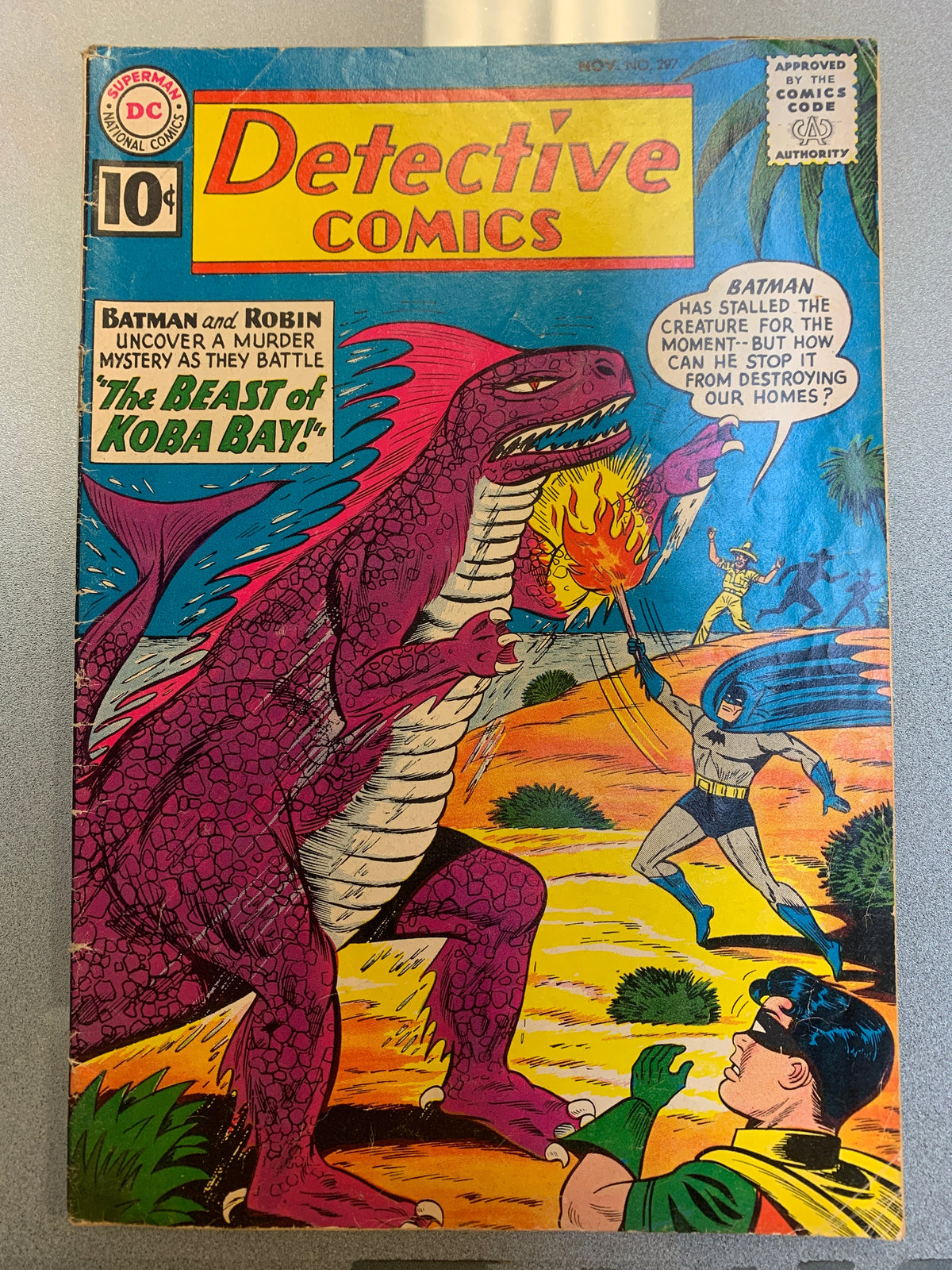The Beast Of Koba Bay #297 (DC Comics, Detective Comics) product image 1, provided for visual reference and product detail