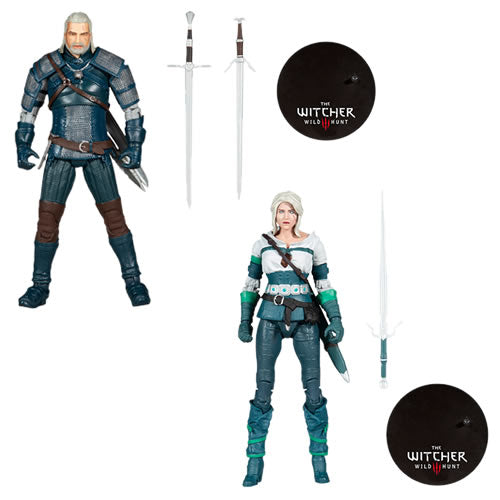 Viper Teal Geralt Of Rivia & Ciri (McFarlane, The Witcher) **Case of 18**