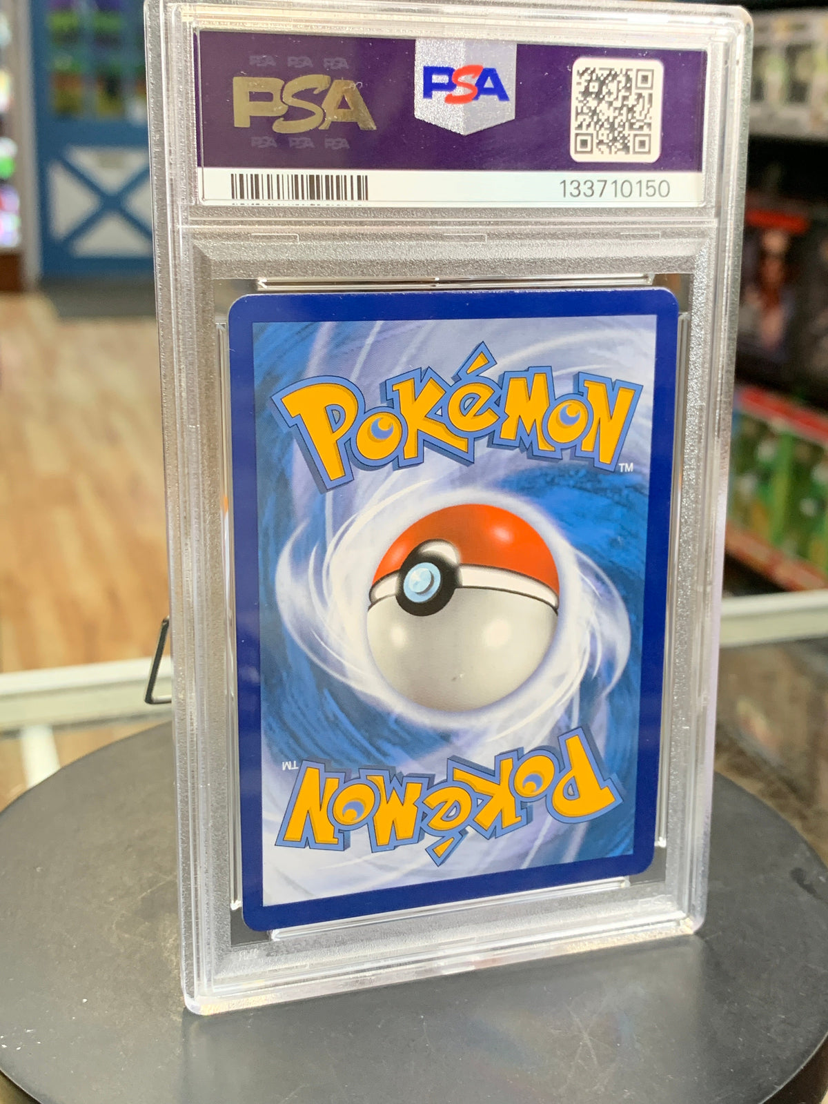 Radiant Blastoise Go 018/078 (Pokemon, Wizard) **PSA 9** product image 3, provided for visual reference and product detail
