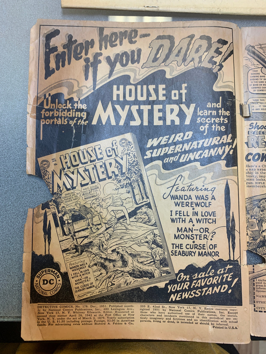 The Defeat Of Batman #178 (DC Comics, Detective Comics) product image 6, provided for visual reference and product detail