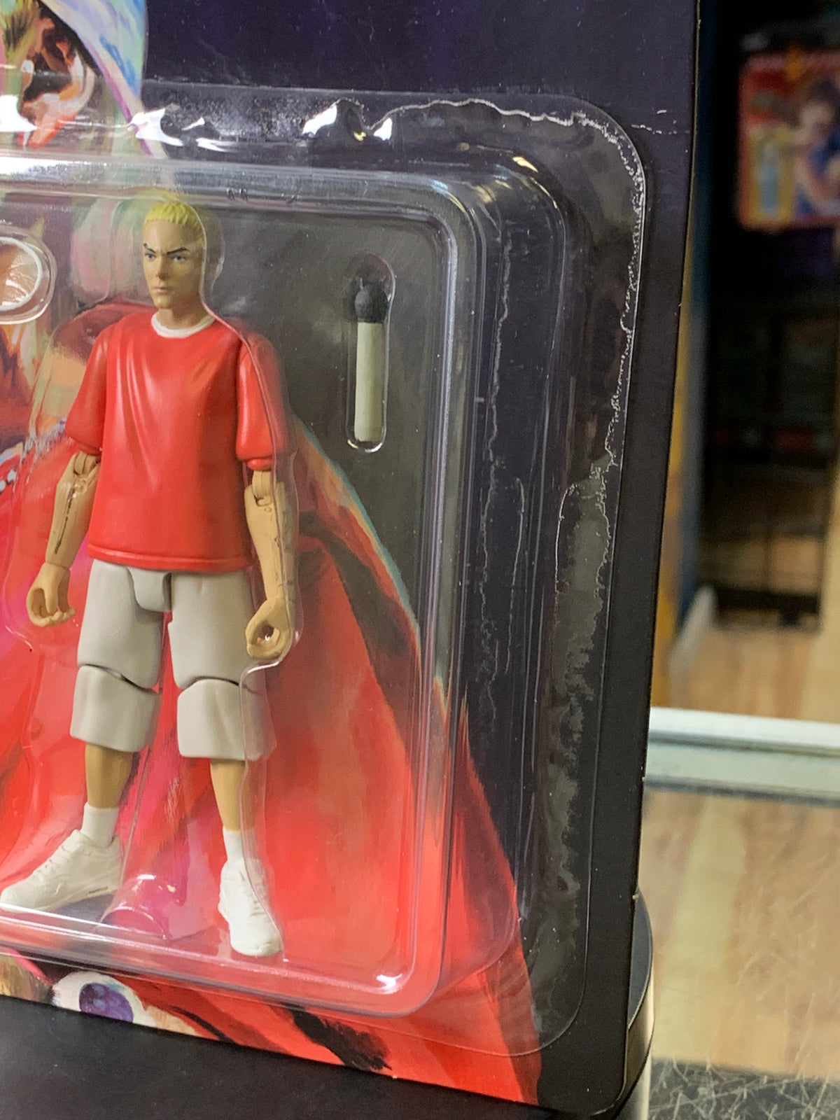 Eminem Marshall Mathers Red Shirt (Shady Con Exclusive, Universal Marketing) NEW product image 4, provided for visual