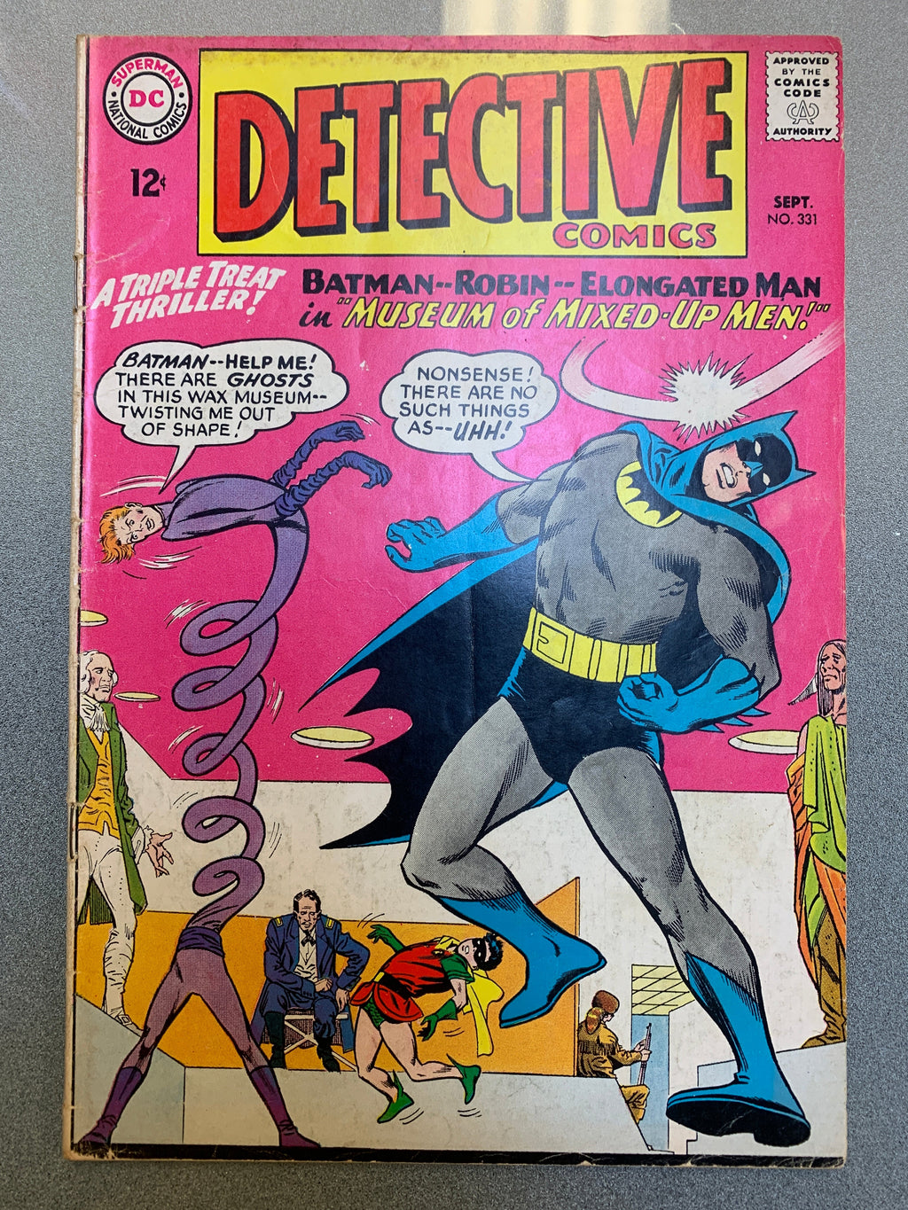 Museum Of Mixed-Up Men #331 (DC Comics, Detective Comics) product image 1, provided for visual reference and product detail