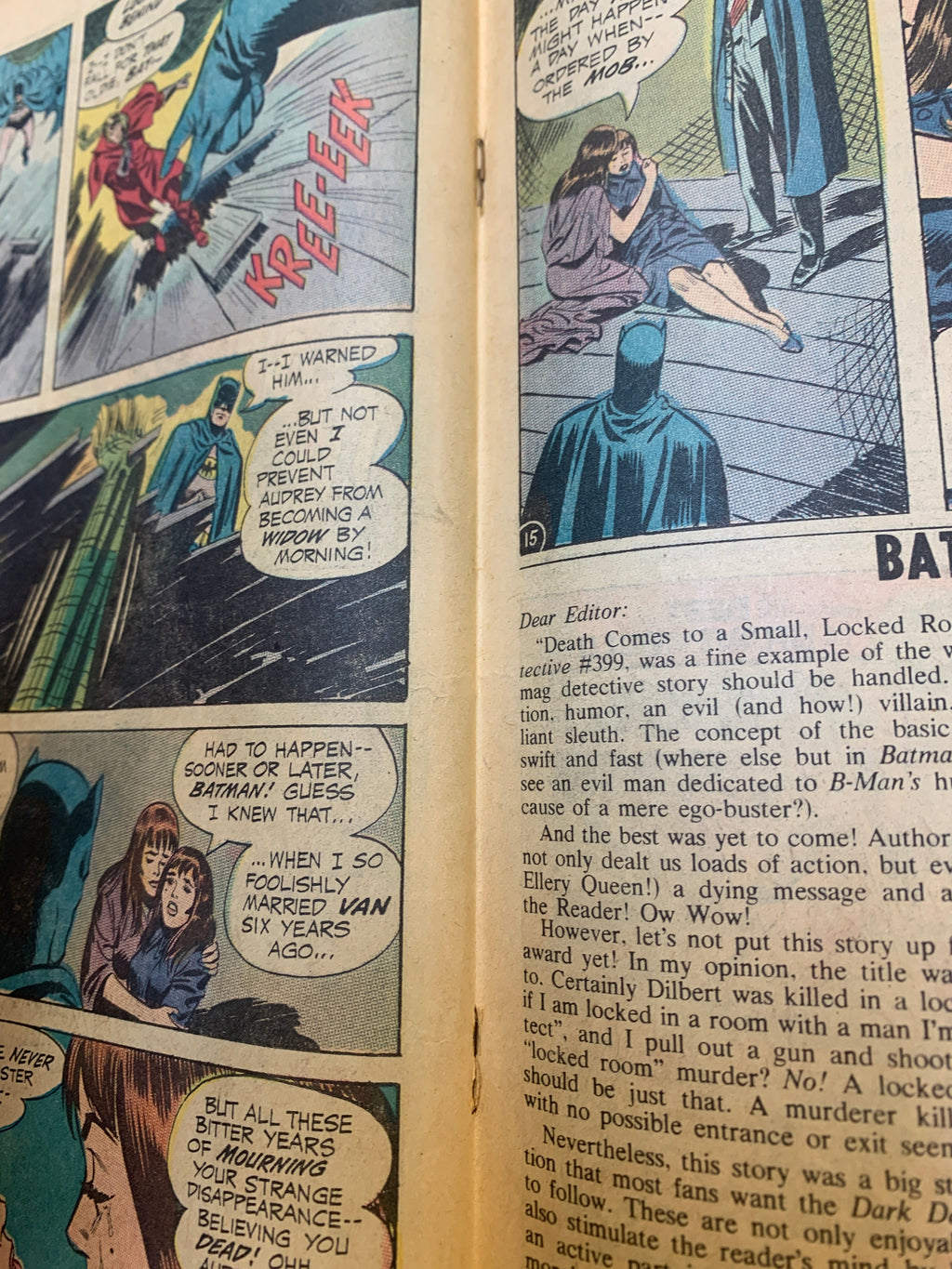 You Die By Mourning #403 (DC Comics, Detective Comics) product image 10, provided for visual reference and product detail
