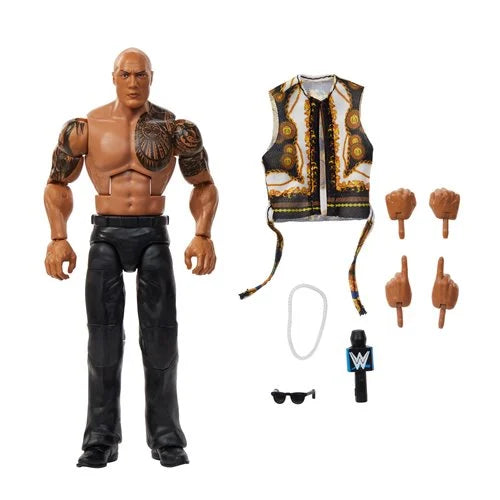 Final Boss Rock #115 (WWE Elite, Mattel) product image 2, provided for visual reference and product detail review