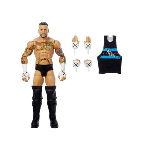 CM Punk (WWE Elite Top Picks, Mattel) product image 1, provided for visual reference and product detail review