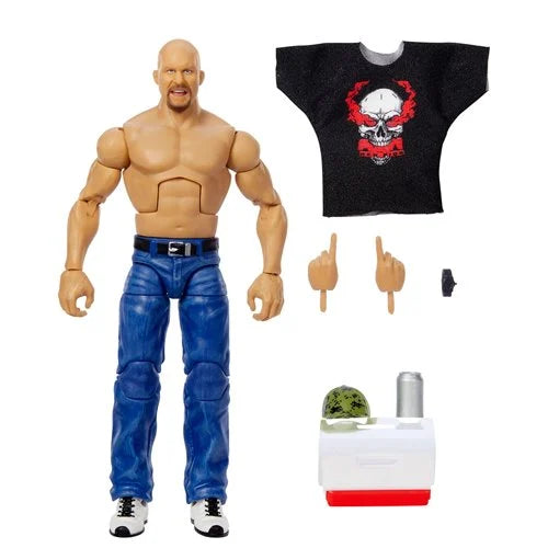 Stone Cold Steve Austin (WWE Elite Top Picks, Mattel) product image 1, provided for visual reference and product detail