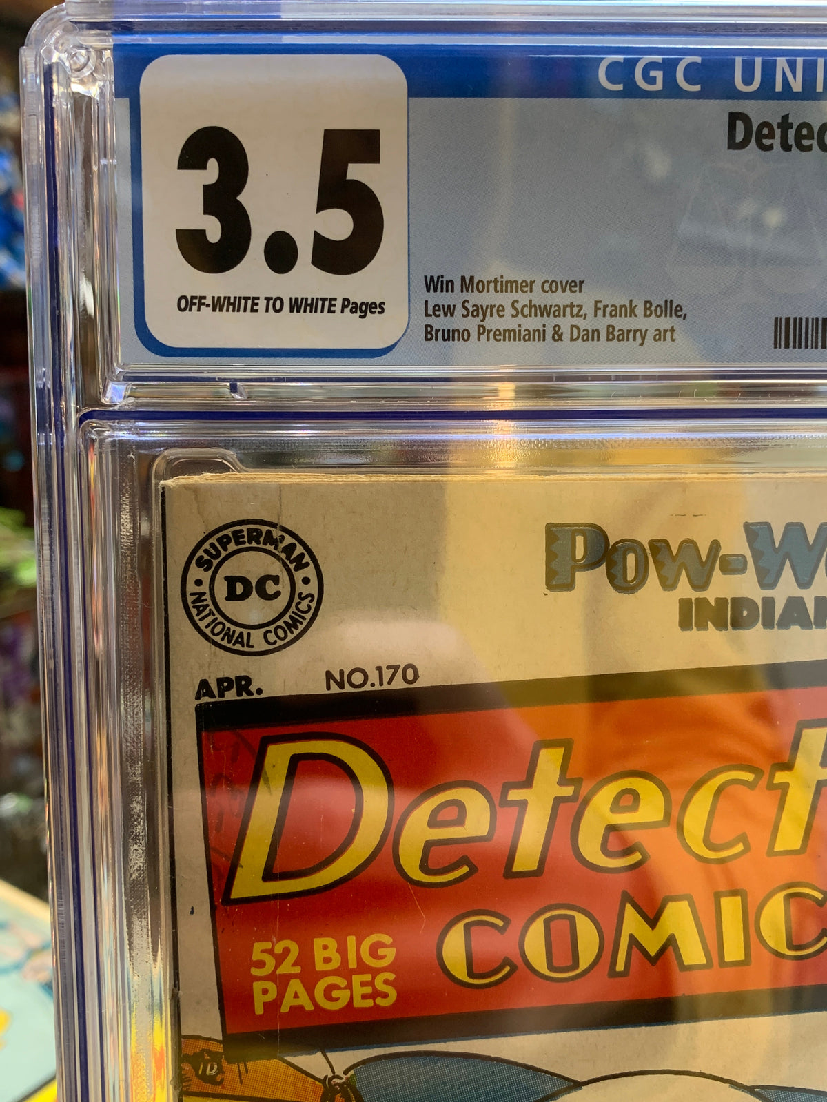 The Flying Dutchman II #170(DC Comics, Detective Comics) **CGC 3.5 product image 2, provided for visual reference and
