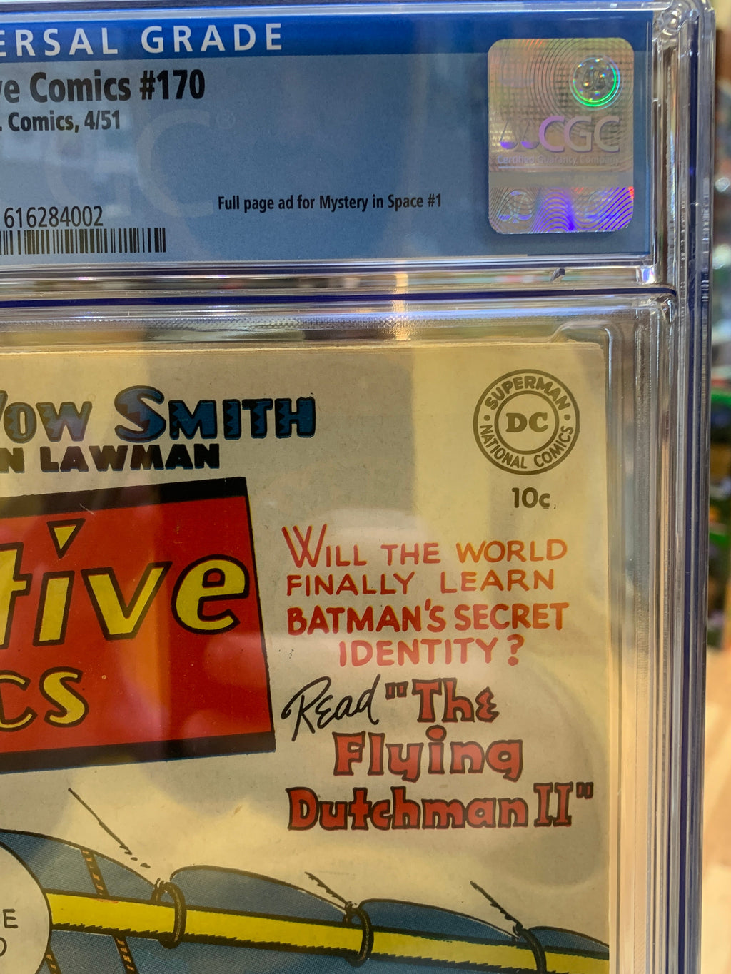 The Flying Dutchman II #170(DC Comics, Detective Comics) **CGC 3.5 product image 4, provided for visual reference and