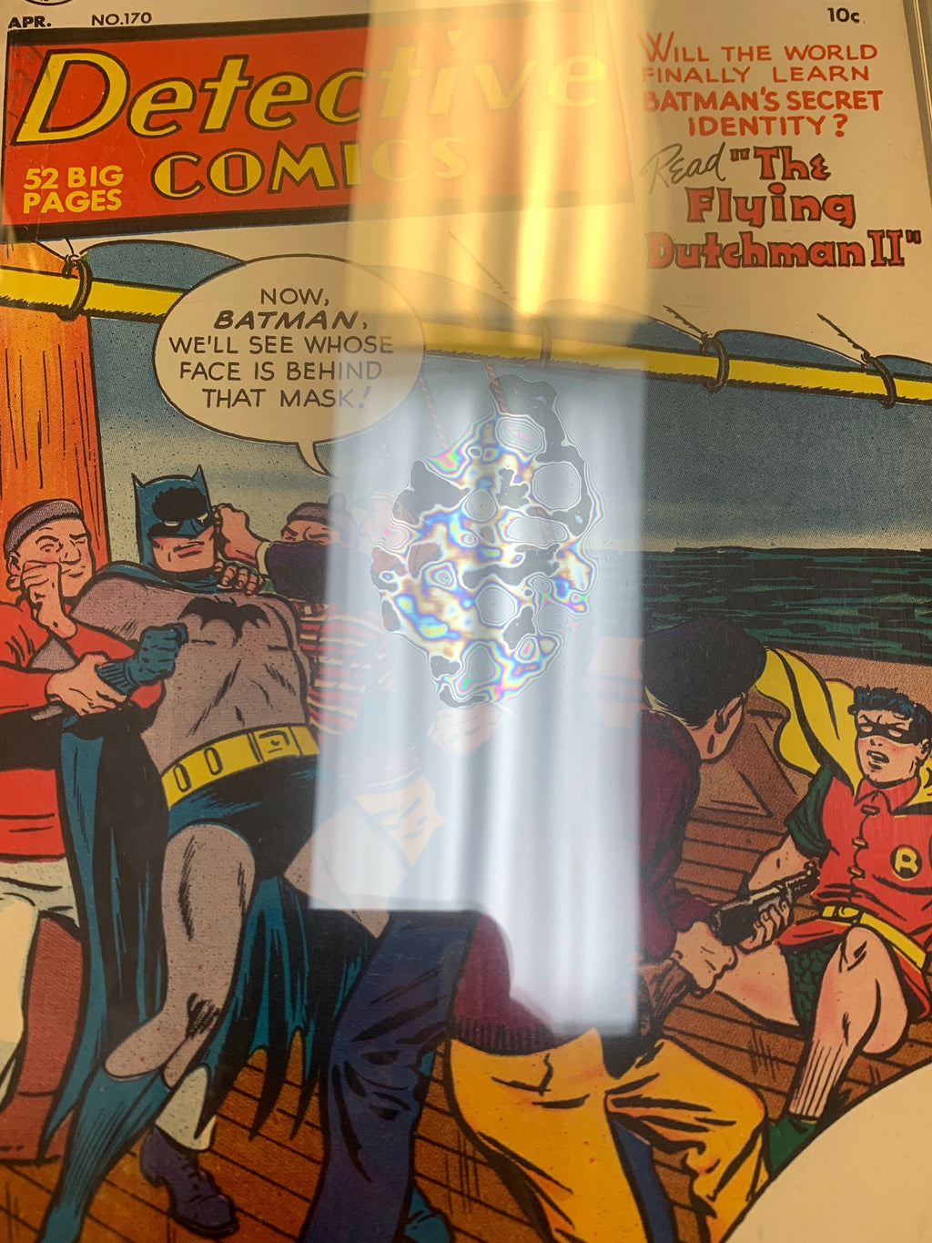 The Flying Dutchman II #170(DC Comics, Detective Comics) **CGC 3.5 product image 9, provided for visual reference and