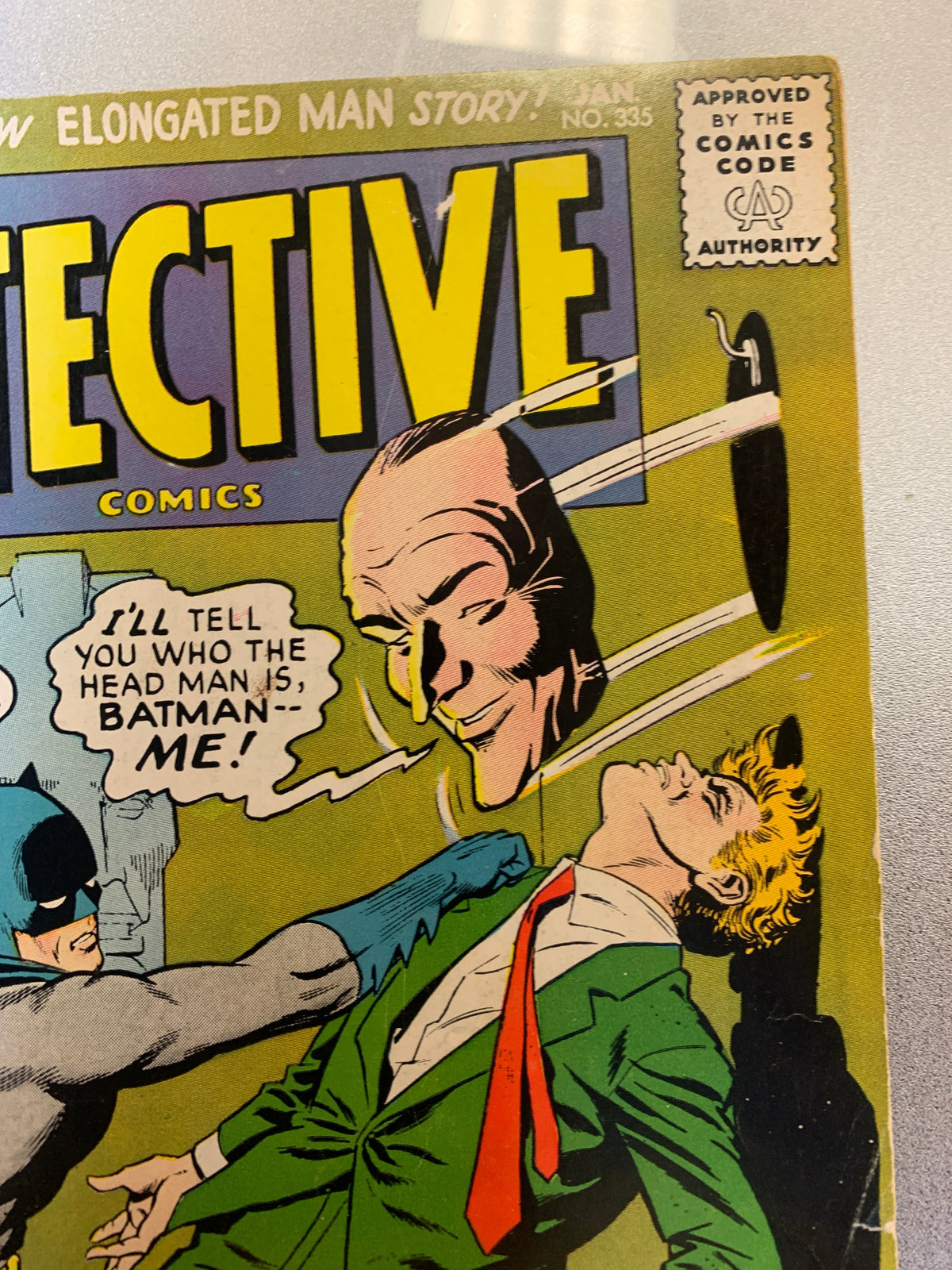 Trail Of The Talking Mask #335 (DC Comics, Detective Comics) product image 3, provided for visual reference and product