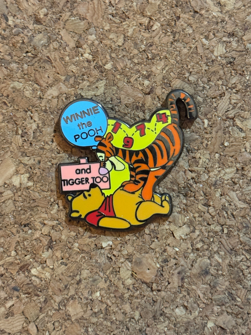 Winnie the Pooh & Tiger 100 Years of Dreams Pin (Walt Disney World, Pin Traders) product image 2, provided for visual