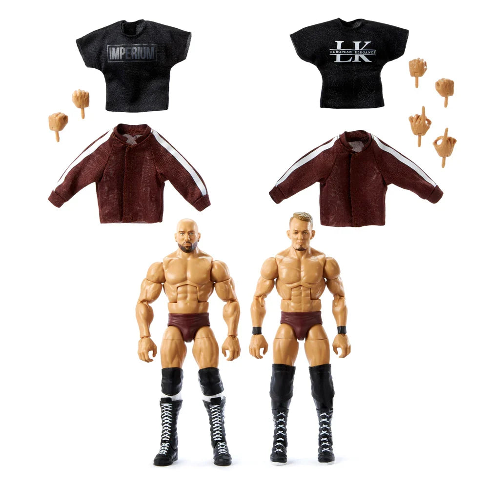 Imperium: Giovanni Vinci & Ludwig Kaiser (WWE Elite m, Mattel) product image 2, provided for visual reference and product