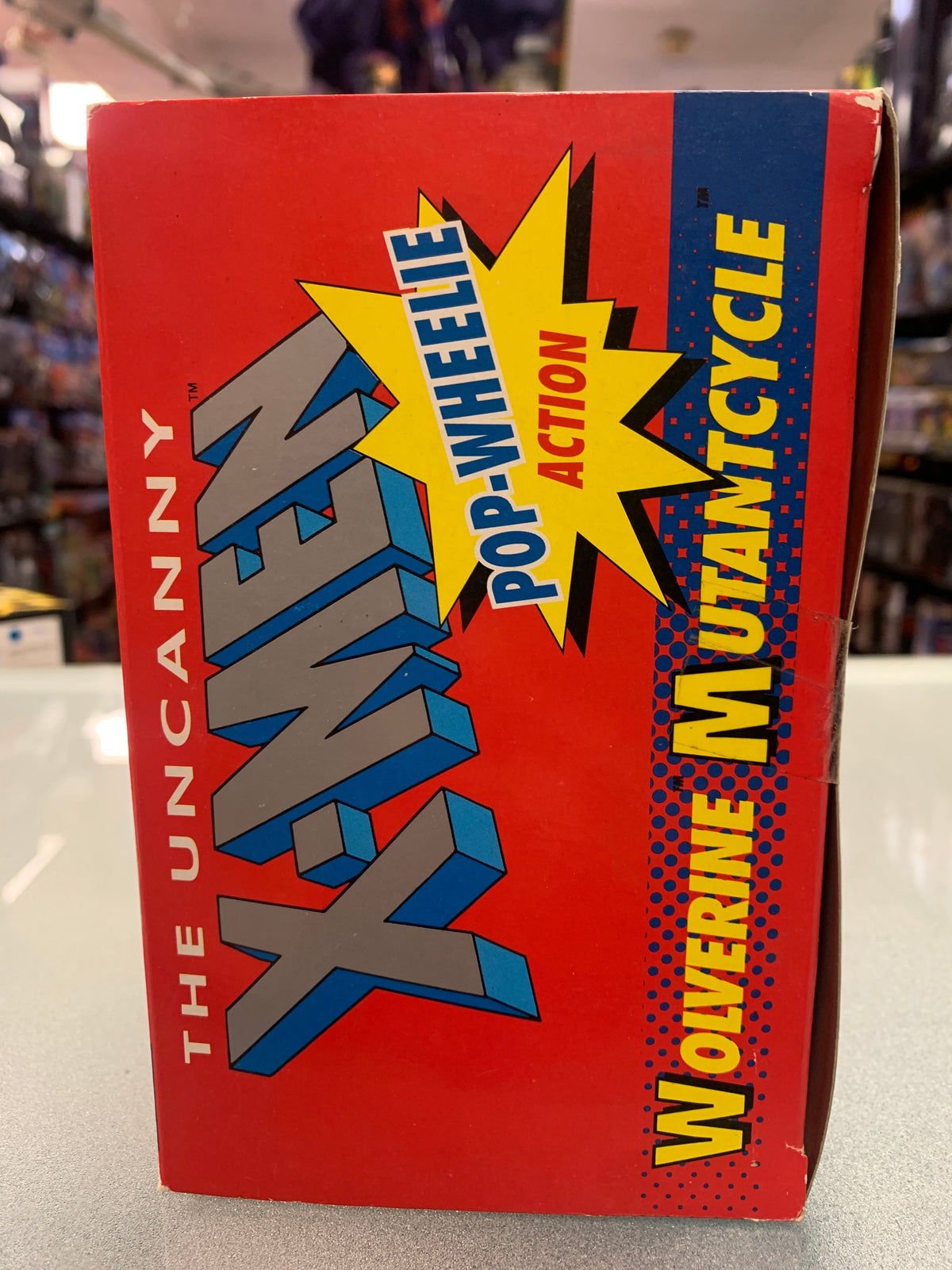 Wolverine Mutantcycle 2596 (Vintage X-Men, Toybiz) Sealed product image 4, provided for visual reference and product detail