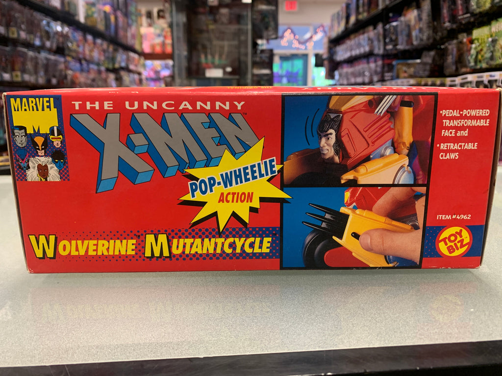 Wolverine Mutantcycle 2596 (Vintage X-Men, Toybiz) Sealed product image 5, provided for visual reference and product detail