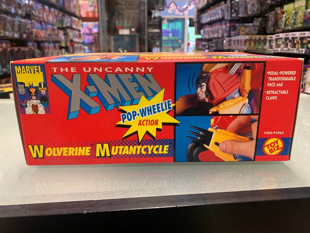 Wolverine Mutantcycle 2596 (Vintage X-Men, Toybiz) Sealed product image 6, provided for visual reference and product detail