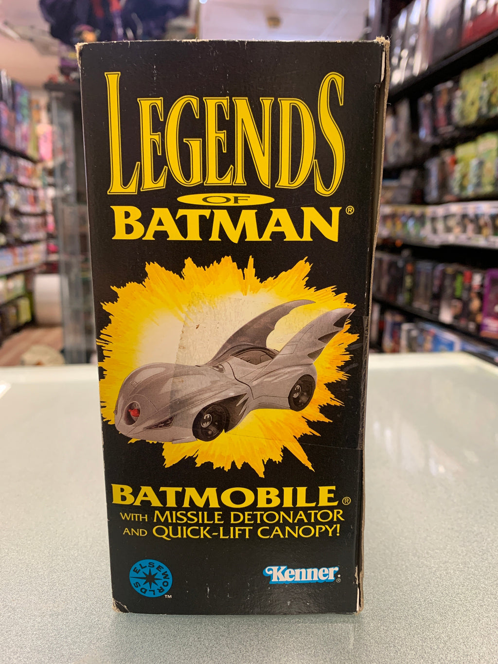 Batmobile (Vintage Legends Of Batman, Kenner) Sealed product image 4, provided for visual reference and product detail review