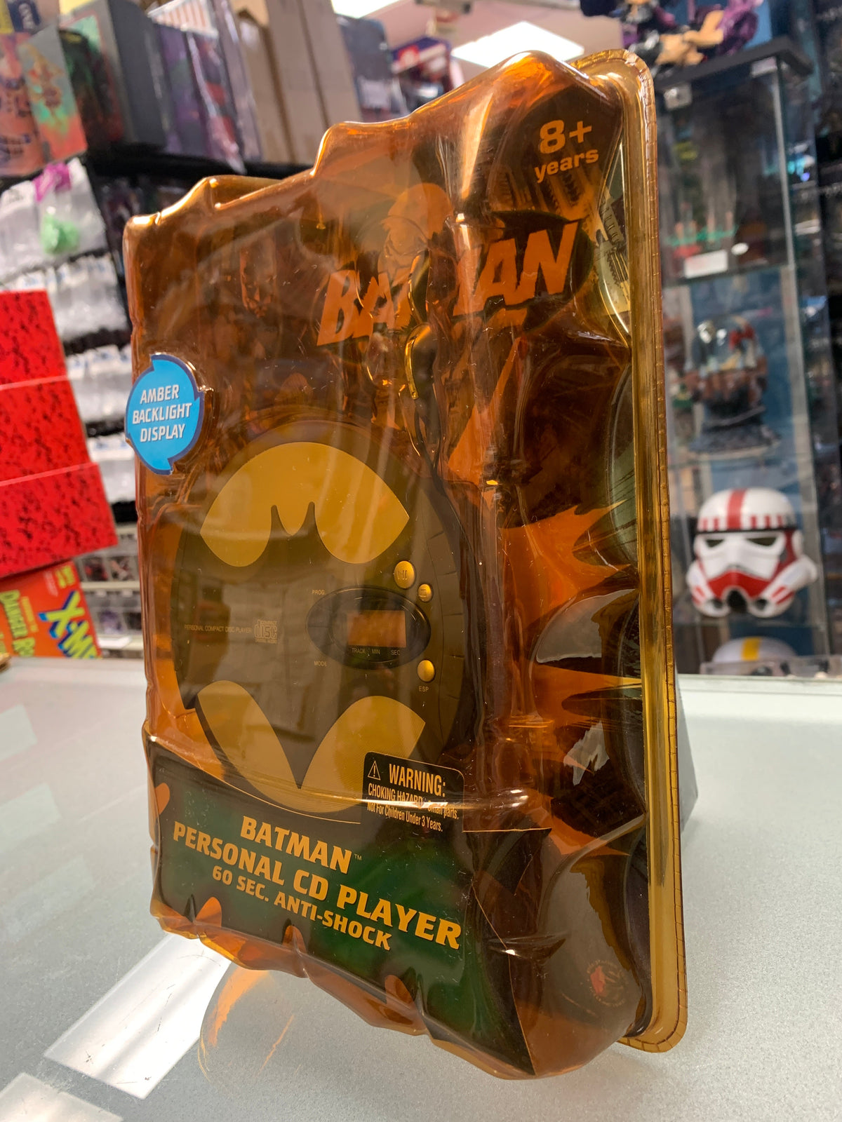 Batman Personal CD Player (Vintage Batman, Kids Station Toys) Sealed product image 3, provided for visual reference and