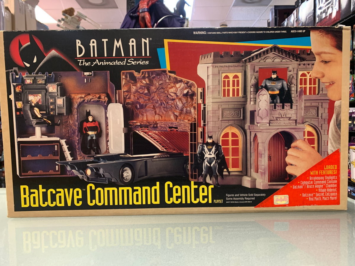 Batcave Command Center (Vintage Animated Batman, Kenner) Sealed product image 1, provided for visual reference and product