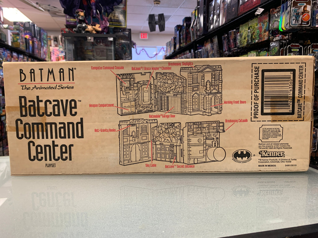 Batcave Command Center (Vintage Animated Batman, Kenner) Sealed product image 6, provided for visual reference and product