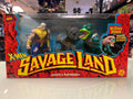 Joseph & Amphibious (Vintage X-Men Savage Land, Toybiz) Sealed product image 1, provided for visual reference and product