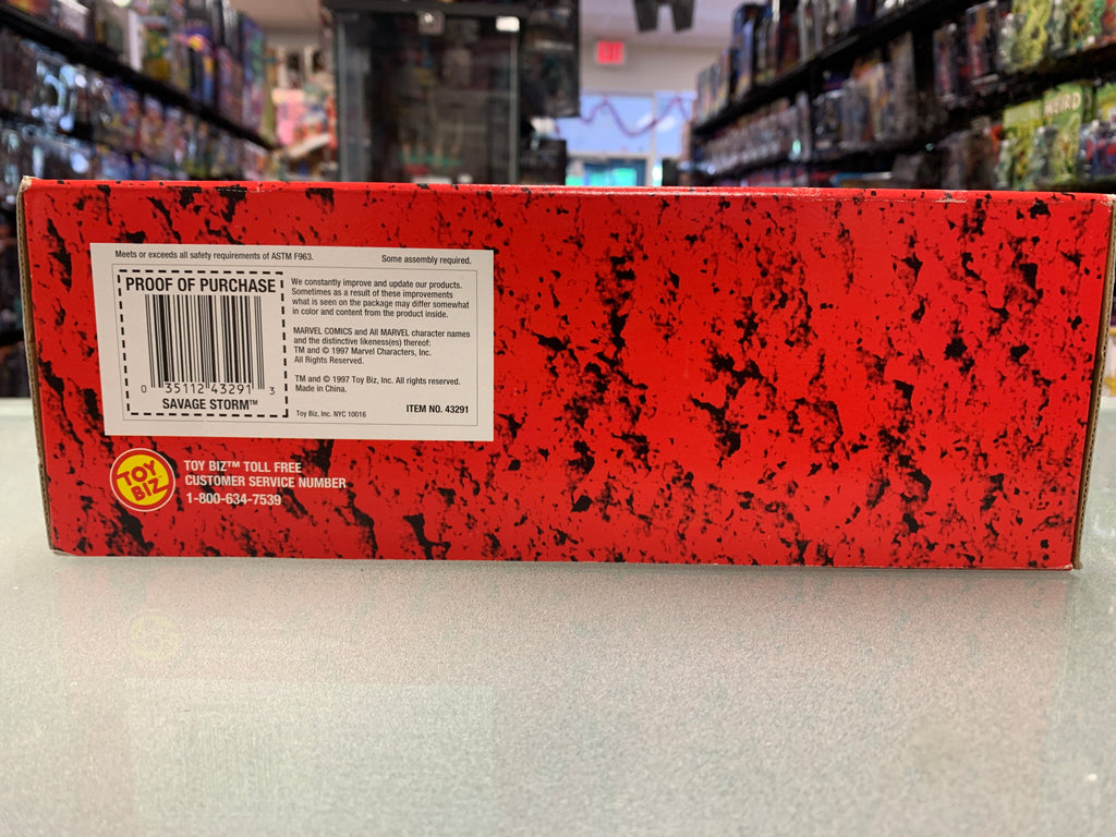 Savage Storm & Colossus (Vintage X-Men Savage Land, Toybiz) Sealed product image 6, provided for visual reference and