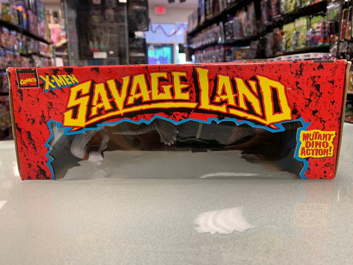 Savage Storm & Colossus (Vintage X-Men Savage Land, Toybiz) Sealed product image 7, provided for visual reference and