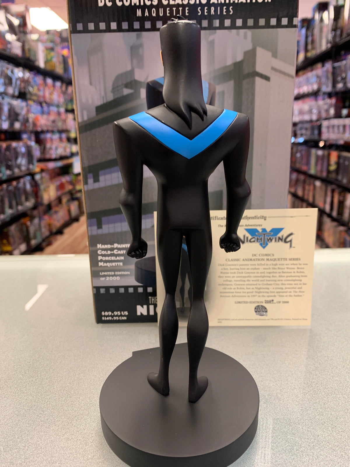 NightWing Maquette Statue (DC New Batman Adventures ,DC Direct) Open Box product image 4, provided for visual reference and