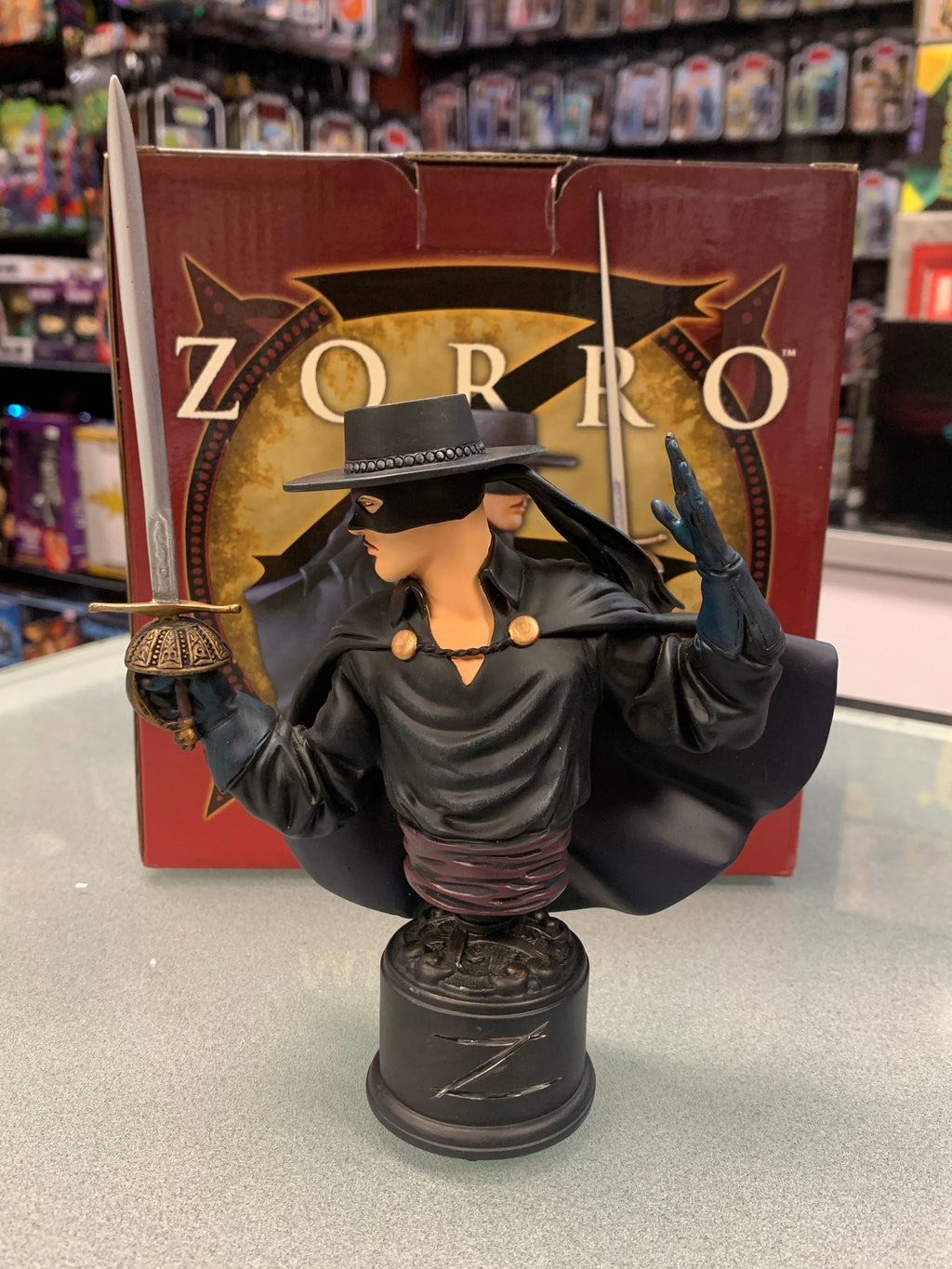Zorro Mini Bust (Bowen, Zoro)Open Box product image 1, provided for visual reference and product detail review