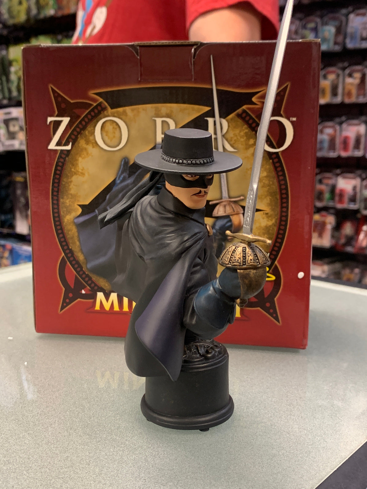 Zorro Mini Bust (Bowen, Zoro)Open Box product image 3, provided for visual reference and product detail review