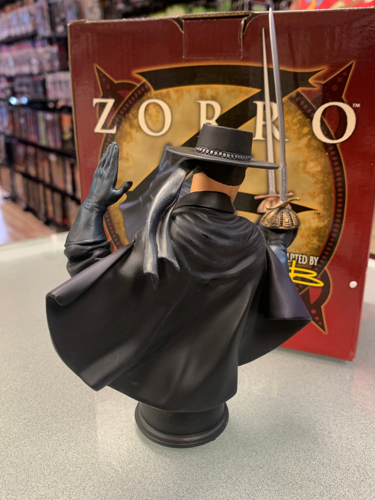 Zorro Mini Bust (Bowen, Zoro)Open Box product image 4, provided for visual reference and product detail review