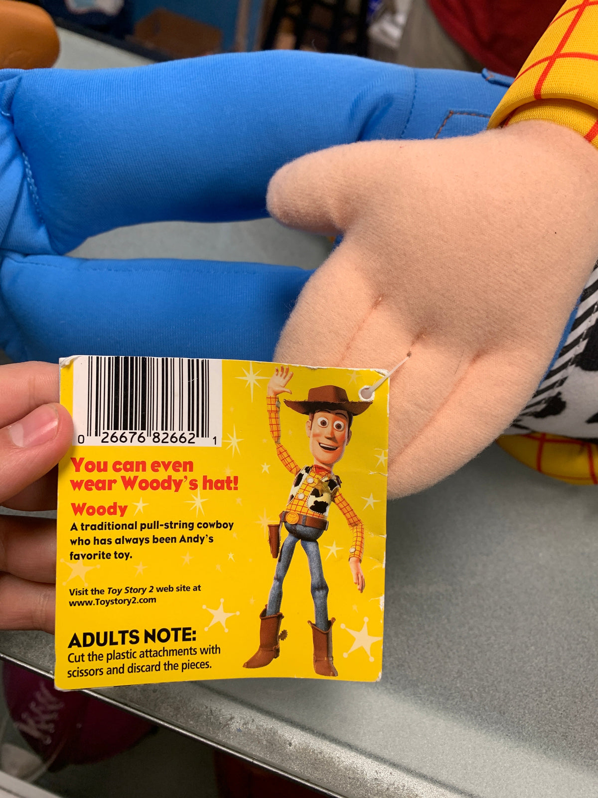 Woody 30" Plush (Disney Toy Story 2, Mattel) product image 7, provided for visual reference and product detail review