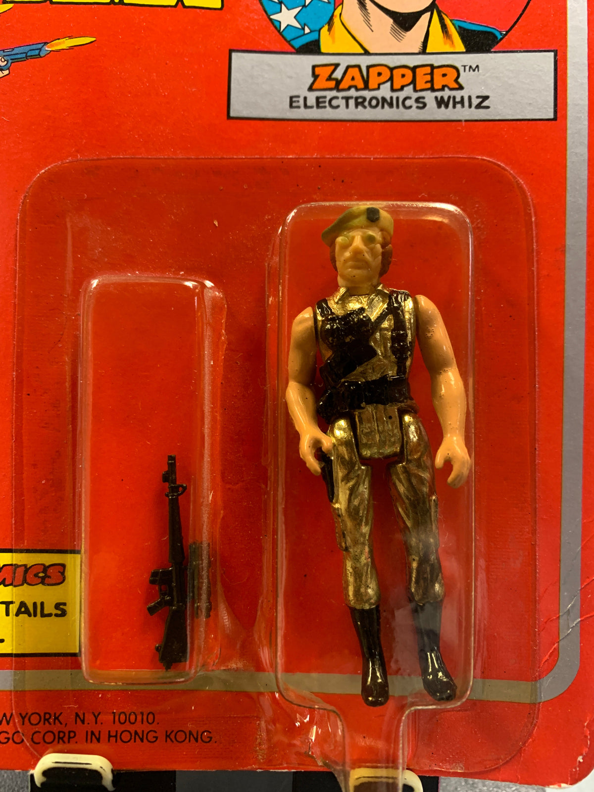 Zapper Electronic Whiz (Eagle Force, Vintage MEGO) Die-Cast product image 3, provided for visual reference and product