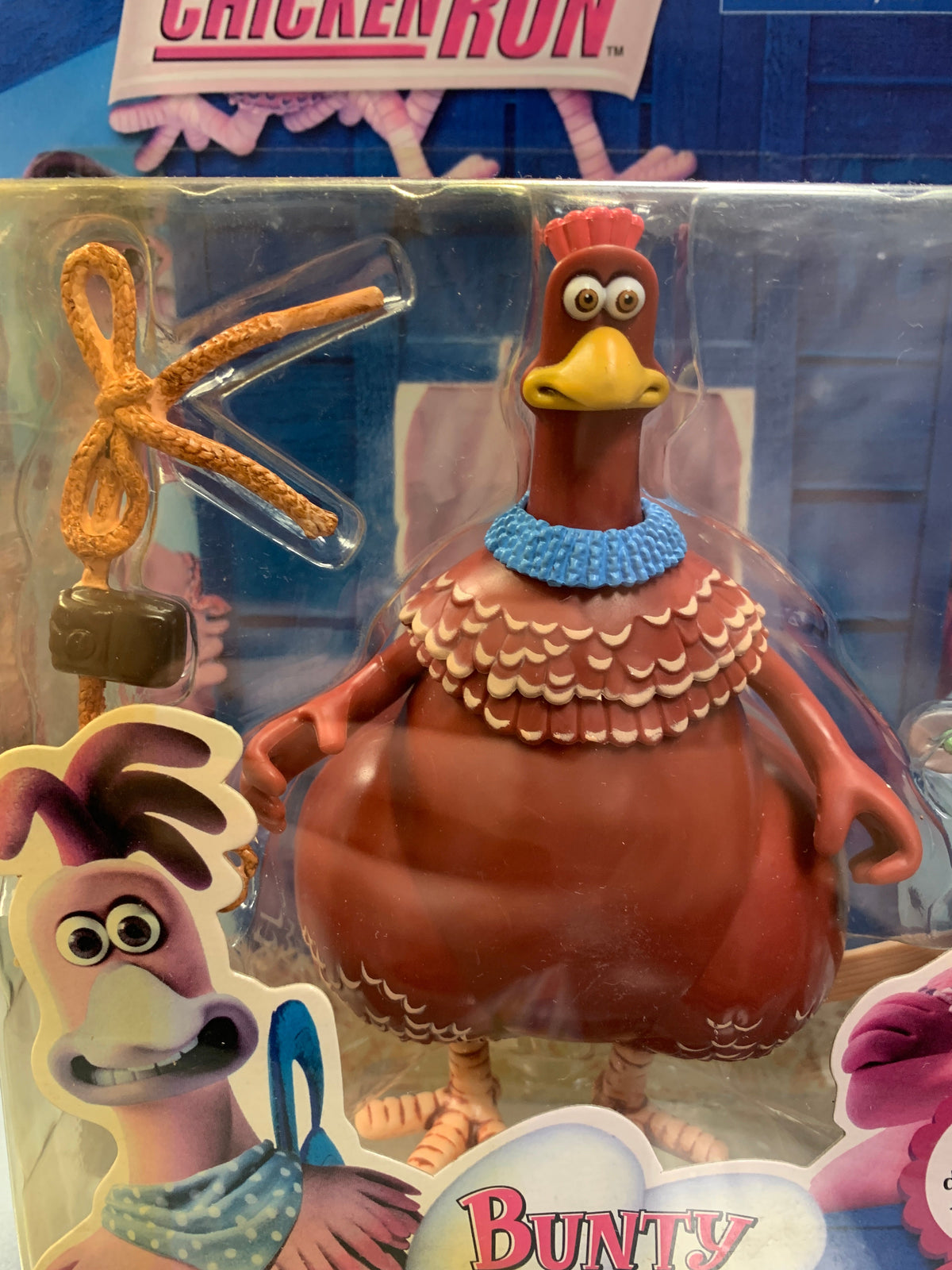 Bunty Digging Spoon (Vintage Chicken Run, Playmates) SEALED product image 2, provided for visual reference and product