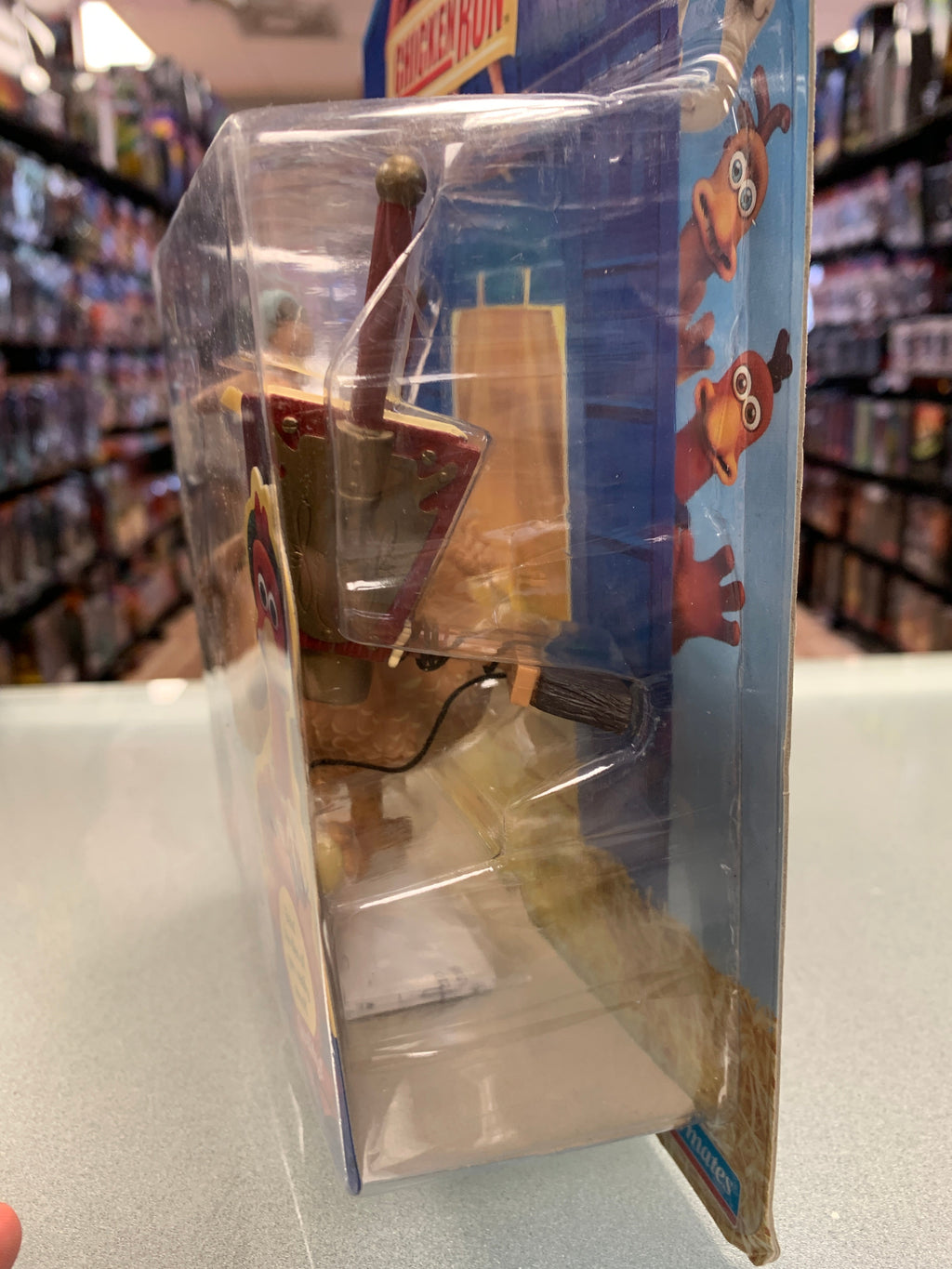 Babs Yarn Shooting Bellows (Vintage Chicken Run, Playmates) SEALED product image 4, provided for visual reference and