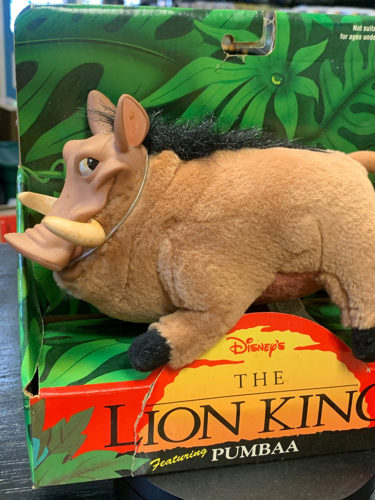 Pumbaa Jungle pals (Vintage Disney The Lion King, Mattel) product image 2, provided for visual reference and product detail
