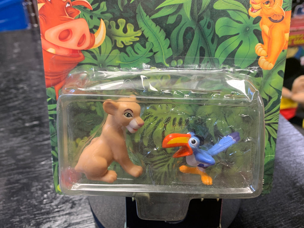Young Nala & Zazu Figure (Vintage Disney The Lion King, Mattel) product image 2, provided for visual reference and product