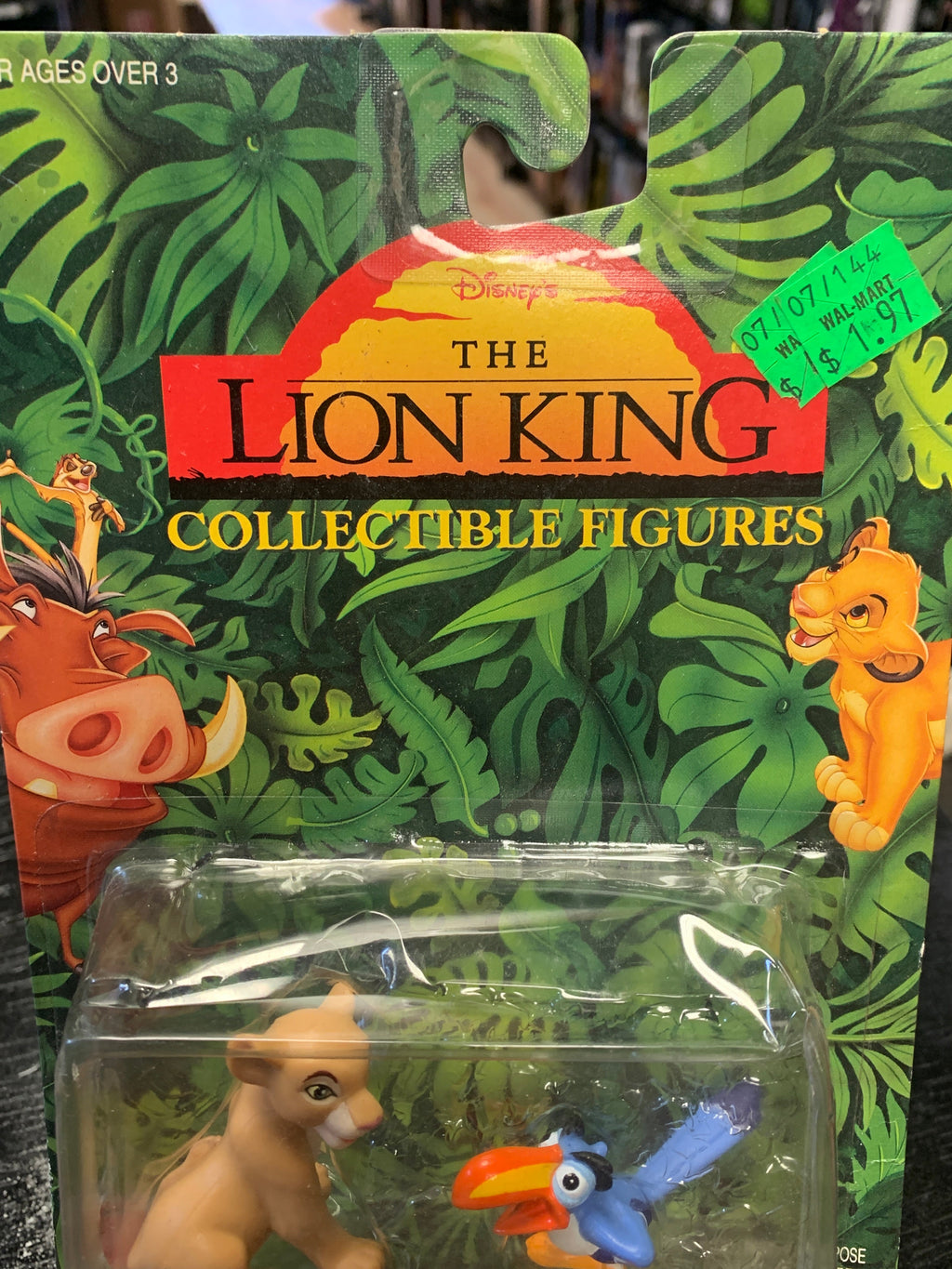 Young Nala & Zazu Figure (Vintage Disney The Lion King, Mattel) product image 4, provided for visual reference and product
