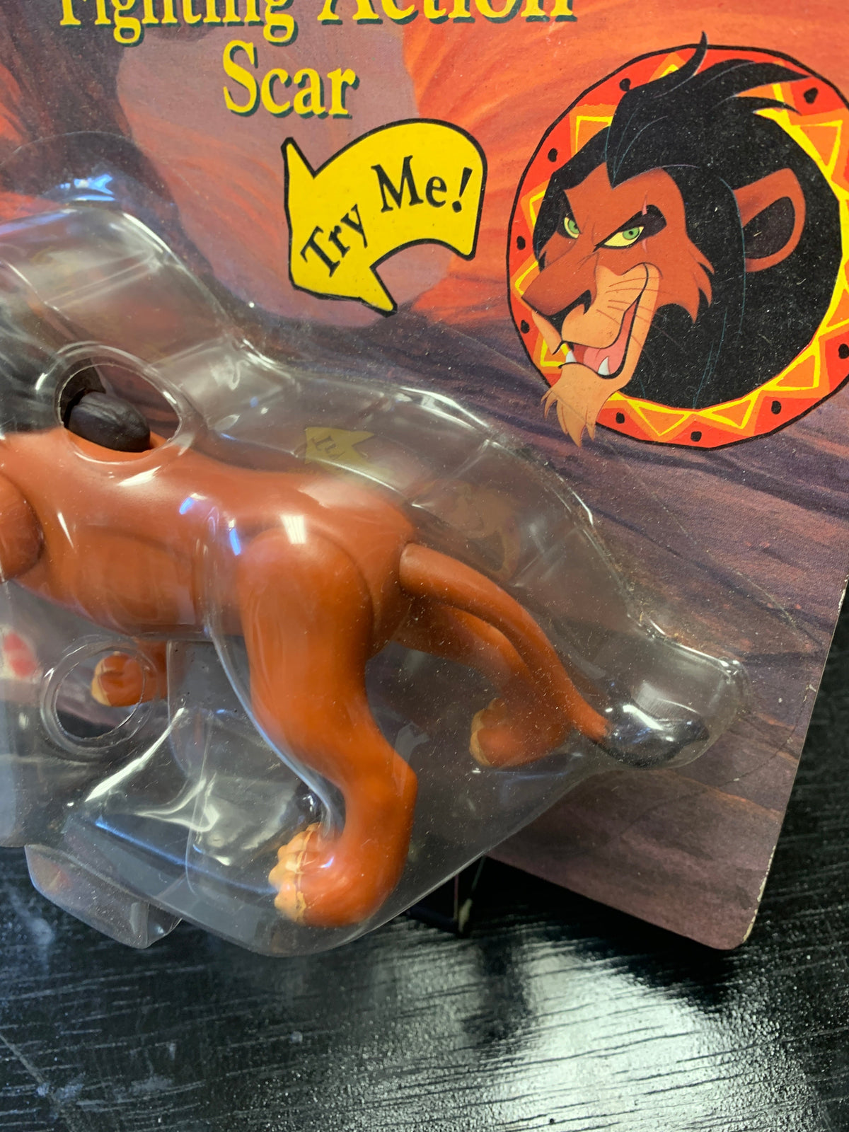 Fighting Action Scar (Vintage Disney The Lion King, Mattel) product image 4, provided for visual reference and product