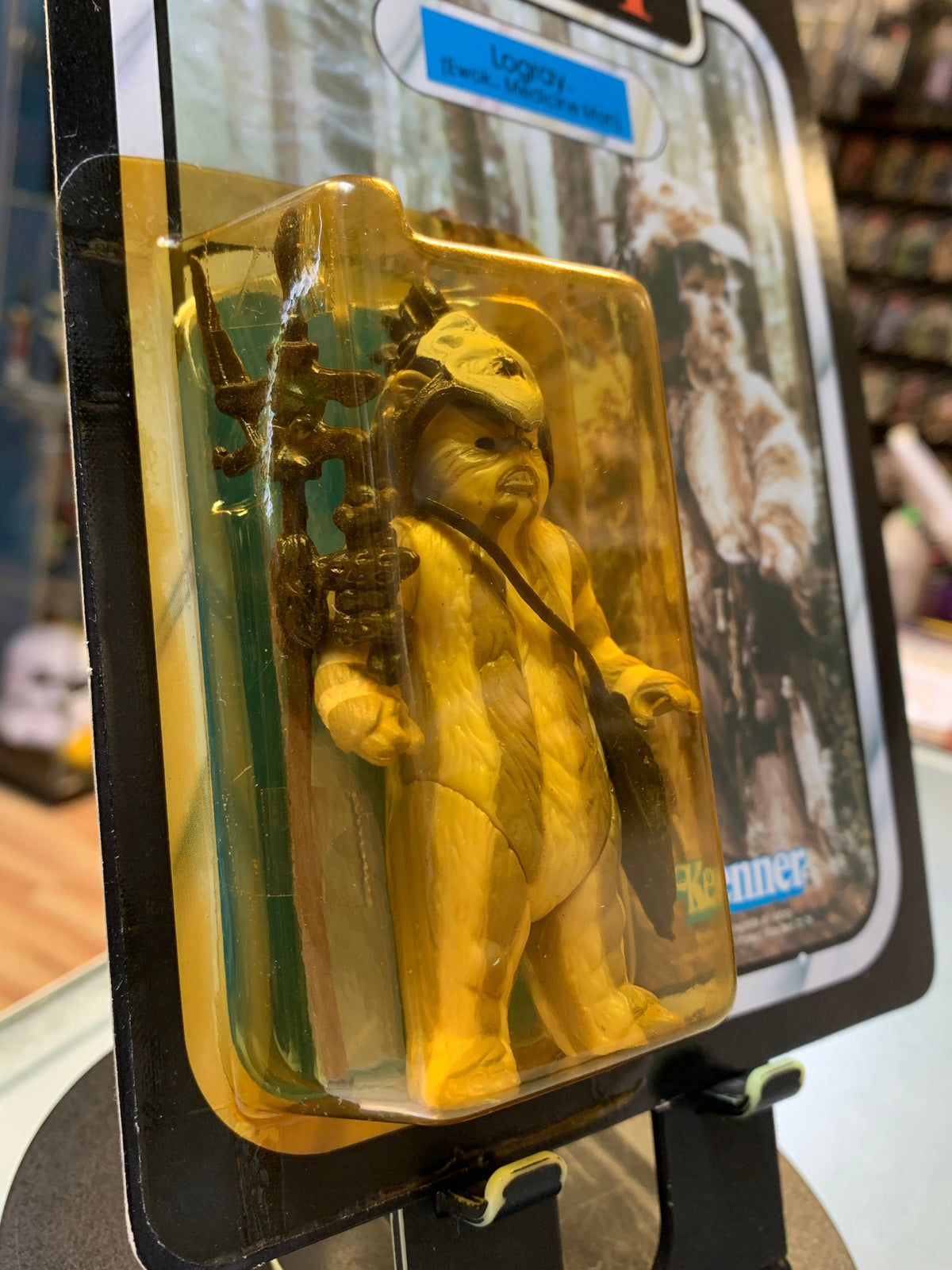 Logray Ewok Medicine Man ROTJ 77 Back 3147 (Vintage Star Wars, Kenner) product image 4, provided for visual reference and