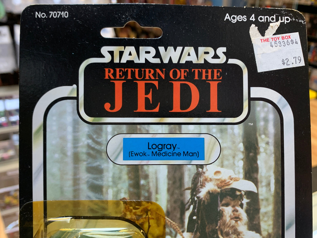 Logray Ewok Medicine Man ROTJ 77 Back 3147 (Vintage Star Wars, Kenner) product image 5, provided for visual reference and