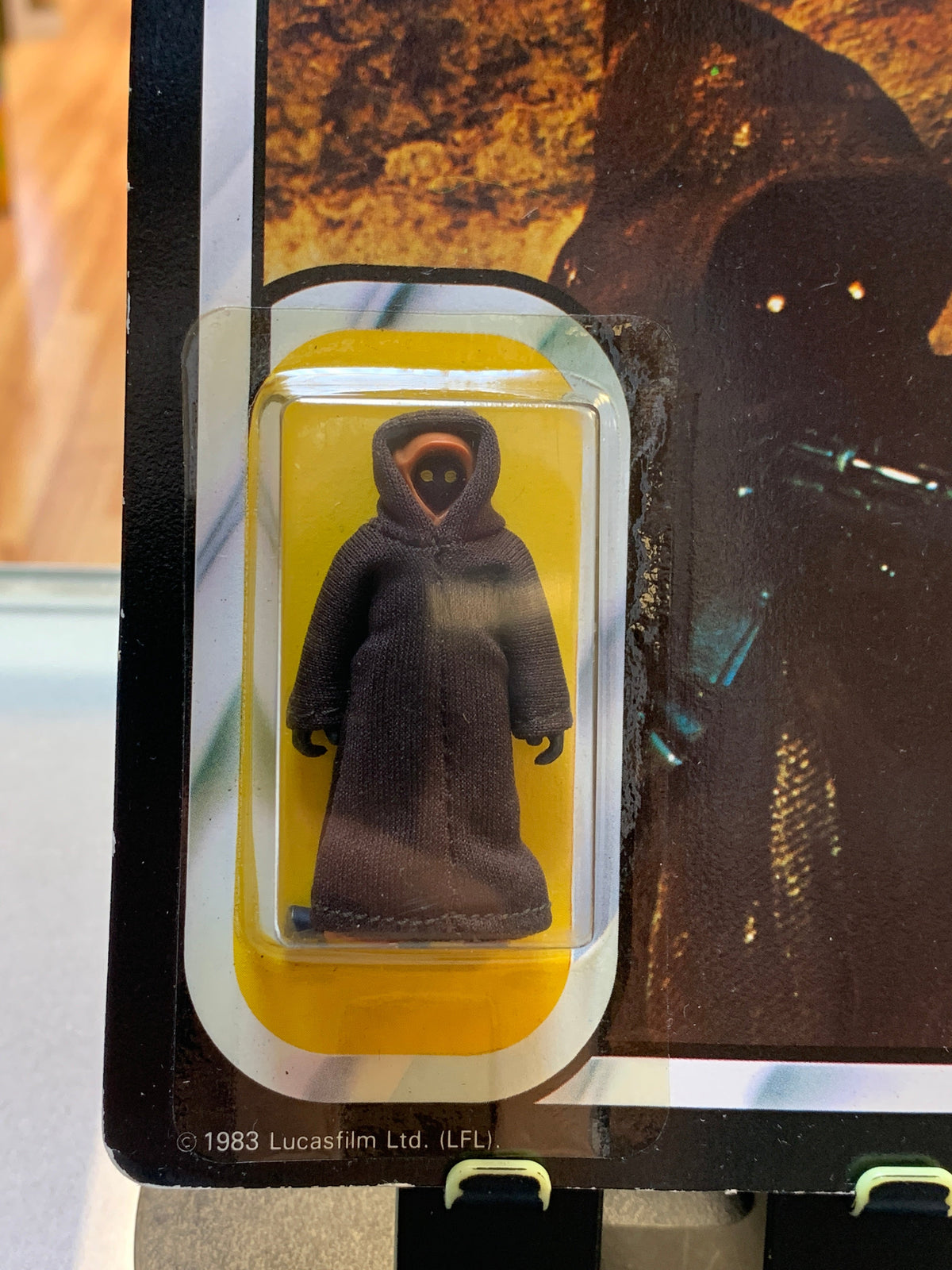 Jawa ROTJ 45 Back 3151 (Vintage Star Wars, Politoy) SEALED product image 3, provided for visual reference and product detail
