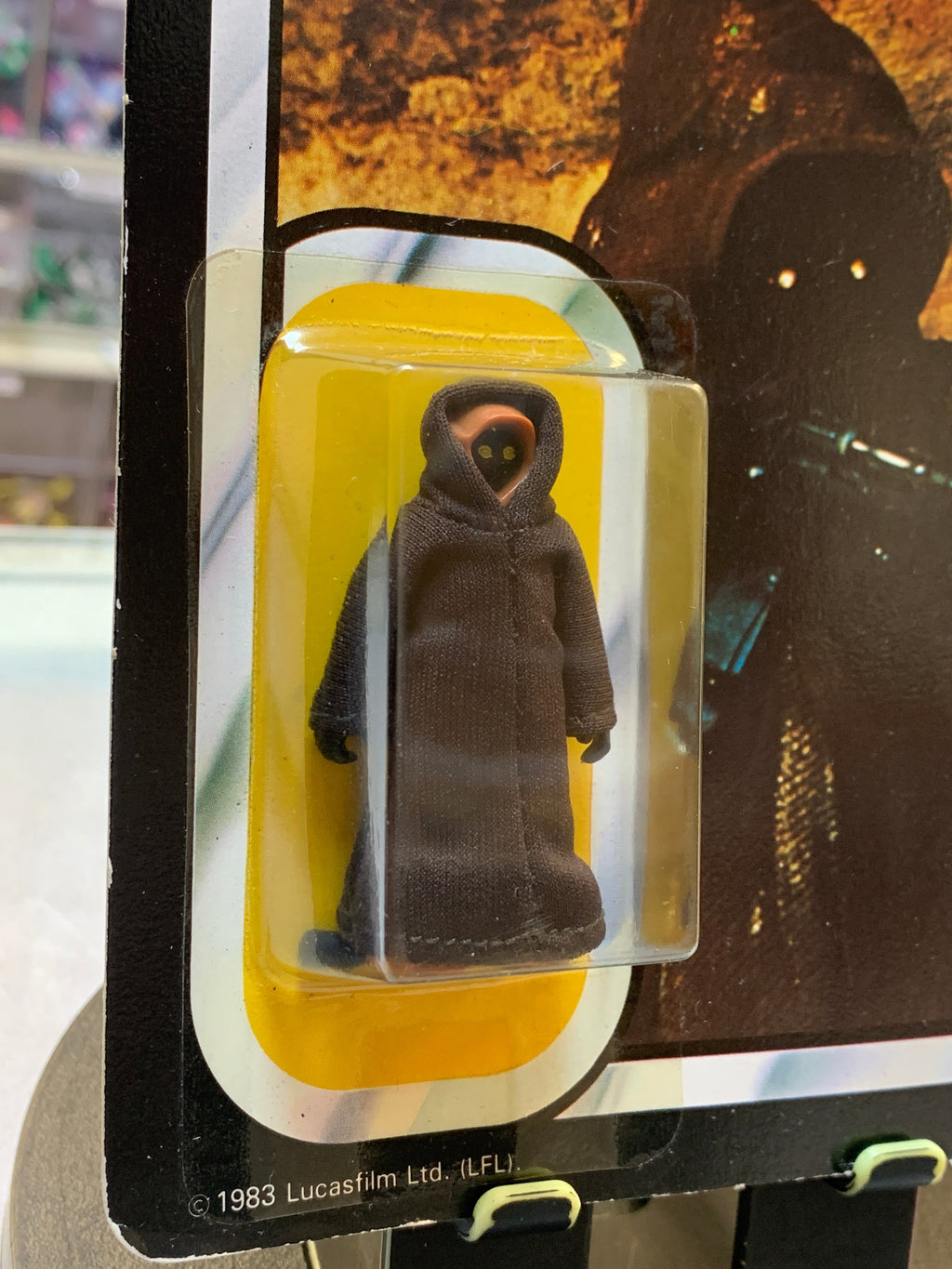 Jawa ROTJ 45 Back 3151 (Vintage Star Wars, Politoy) SEALED product image 4, provided for visual reference and product detail