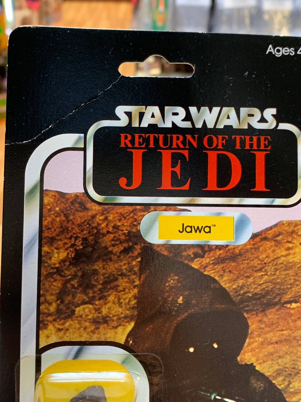 Jawa ROTJ 45 Back 3151 (Vintage Star Wars, Politoy) SEALED product image 5, provided for visual reference and product detail
